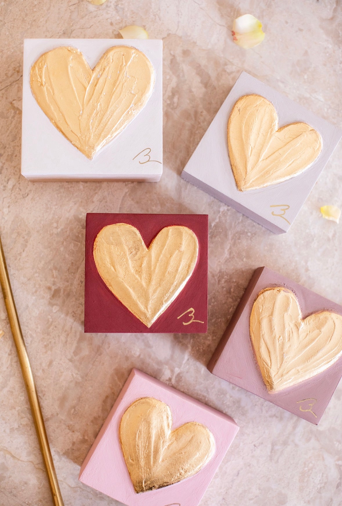 Heart of Gold - Sunlit White