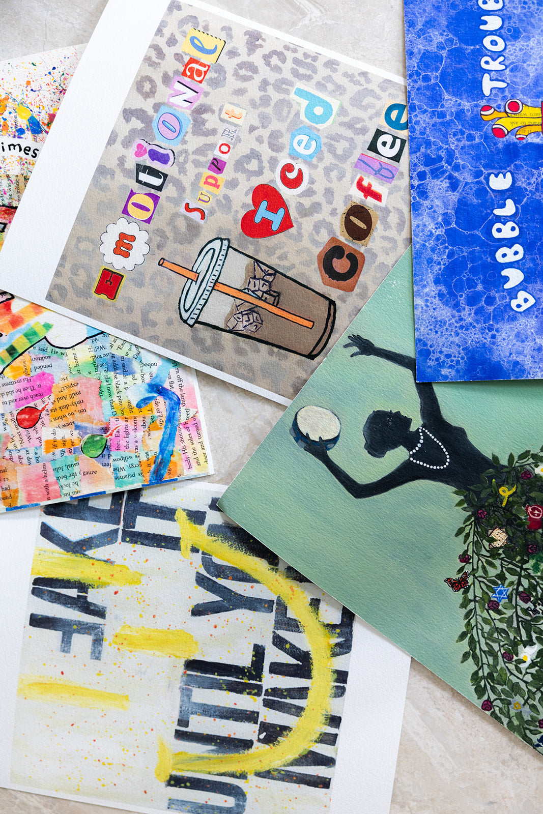 Emotional Support Iced Coffee