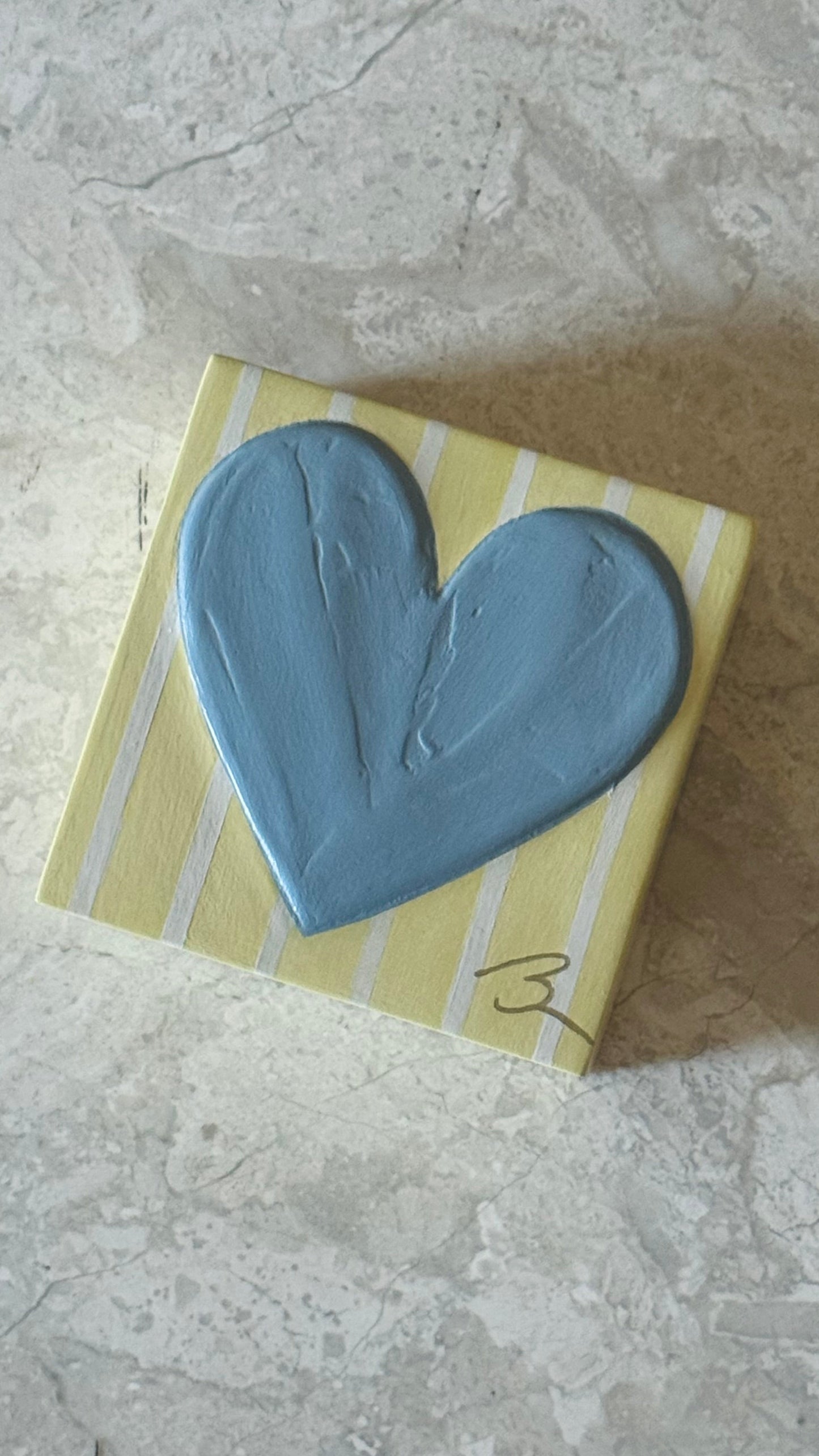 Yellow & Blue Pinstripe
