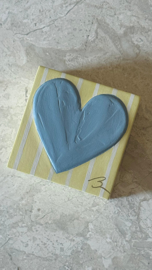 Yellow & Blue Pinstripe