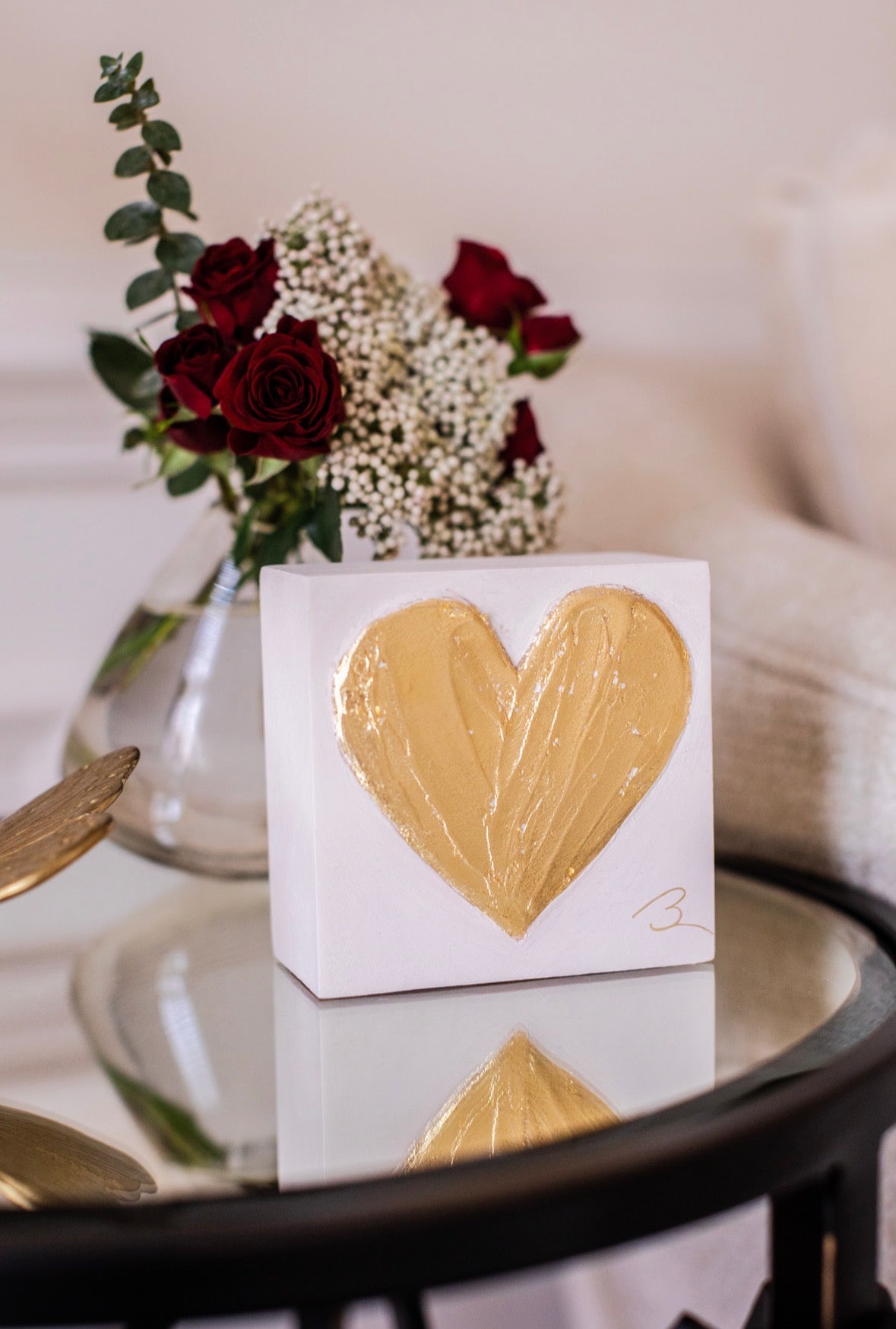 Heart of Gold - Sunlit White