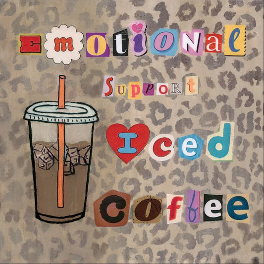 Emotional Support Iced Coffee